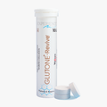 Glutone-Revive Effervescent Collagen Tablets – 2500 mg Wellnex Di-Peptide Marine Collagen|Supports Skin Hydration, Elasticity, Smooth Texture | For Men & Women | 10 Blueberry Flavour Tablets