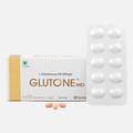 Glutone MD – Glutathione Mouth-Dissolving Tablets| Made with Setria L-Glutathione (Japan) 100mg| Radiant Glow & Even Skin Tone| Pack of 30 Tablets (Orange)