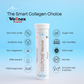 Glutone-Revive Effervescent Collagen Tablets – 2500 mg Wellnex Di-Peptide Marine Collagen|Supports Skin Hydration, Elasticity, Smooth Texture | For Men & Women | 10 Blueberry Flavour Tablets