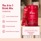 WishNew Wellness HydraFuel: Prime Electrolyte Energy Workout Drink Mix | Get Daily Hydration & Instant Energy Boost | Strawberry-Watermelon with natural Sweetness| 20 Sachets | Suitable for Men & Women Pack of 2