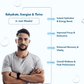 WishNew Wellness HydraFuel: Prime Electrolyte Energy Workout Drink Mix | Get Daily Hydration & Instant Energy Boost | Blueberry Flavor with natural Sweetness| 20 Sachets | Suitable for Men & Women