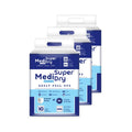 Medisuperdry Adult Diaper Pants | Double Extra Large (2XL) |Waist 152-205 cm (60-80 inches) |High Absorbency -10 Hrs |Leakproof |Breathable |Odourless |Elastic Waist |Men & Women | 30 Units, Pack of 3