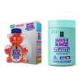 British Life Sciences Happi Kidz Multivitamin Gummies + Minerals & Happi Kidz Zinc+Vitamin C Gummies Combo | Natural, Strong Bones, Muscles and Teeth, Boosts Immunity