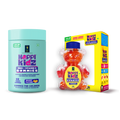 British Life Sciences Happi Kidz Calcium+Vitamin D3 Gummies & Happi Kidz Zinc+Vitamin C Gummies Combo | Natural, Strong Bones, Muscles and Teeth, Boosts Immunity
