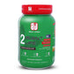 Apex Vitals 2 Plant Life - Natural Vegan Plant Protein Powder | Pea & Brown Rice Isolate|27g Protein, 2000mg BCAA| Easy to Digest |FDA, EFSA & FSSAI Certified |Vegan| Super Chocolate - 2lbs, Shaker, Samples