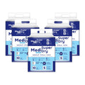 Medisuperdry Adult Diaper Pants | Small (S) |Waist 51-81 cm (20-32 inches) |High Absorbency -10 Hrs |Rash-Free |Leakproof |Breathable |Odourless |Elastic Waist |For Men & Women | 50 Units, Pack of 5