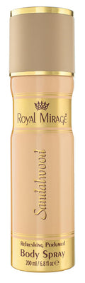 Royal Mirage Sandalwood 200ml Body Spray