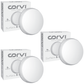 CORVI LED Surface 5 Ceiling Light | 18 Watts illumination using 12 Watts power | Dimmable & Driverless | Backlit for Maximum Output | 3000K Warm White (P3)