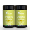 Wishnew Wellness LIPOSOMAL GLUTATHIONE Capsules - For Youthful & Radiant Skin | Immune Health | 30 Vegetarian Capsules - With Enhanced Bioavailability & Antioxidant Support | Suitable for Men & Women Pack of 2