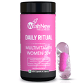 WishNew Wellness Daily Ritual Women's 50+ Multivitamin | Comprehensive Nutrient Blend for Menopause, Skin & Joint Health | 60 Delayed Release Oil Capsules for Optimal Absorption & Wellbeing