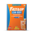 Fast&Up L-Carnitine Lean Body - Helps Convert Fat into Energy, 2000 mg Carnipure TM L-Carnitine Sourced from Lonza Switzerland - Pack of 60 Effervescent Tablets, Orange Flavour