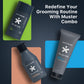 Muster Men Grooming Set | Aloe Vera Hair & Body Gel | Deep Cleanse Shampoo & Conditioner | Sulphate & Paraben Free | Anti-Odor Deo Stick | All-Day Freshness | Men Grooming Essentials