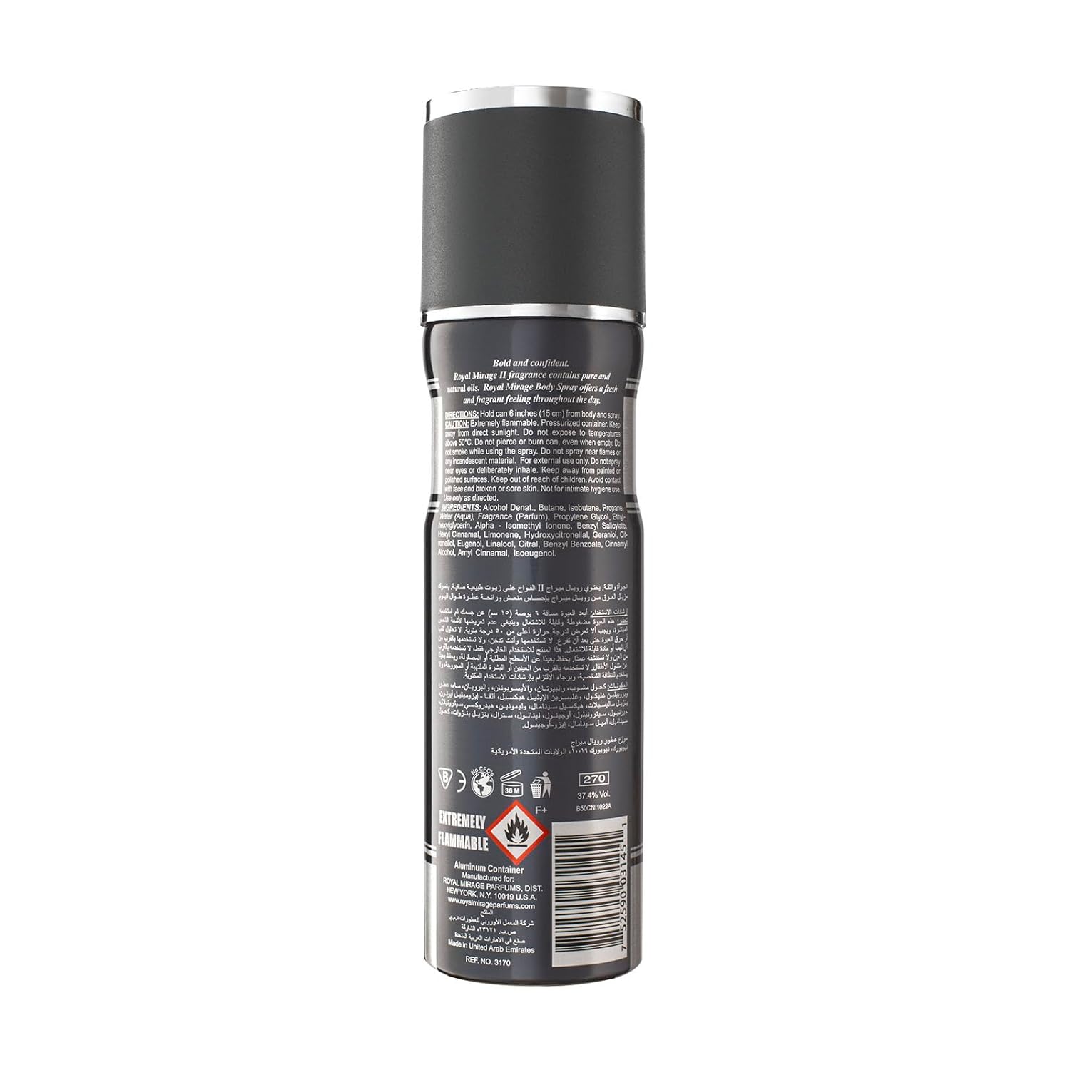 Royal Mirage II 200ml Body Spray