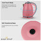ZADASTAR 1.8L ZS COLOUR COOLTOUCH KETTLE | 1500W | Cool Touch Outer Body | Stainless Steel Inner Body | 1 Year Free Replacement Warranty (Pink)