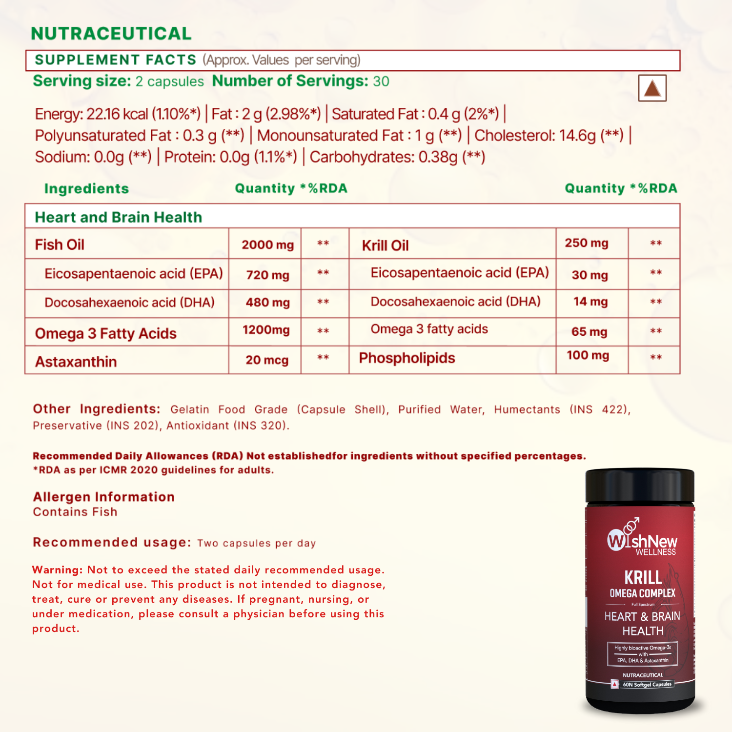 Wishnew Wellness Active Lifestyle Trio: Joint Flex+ + Krill Omega Complex + Hydrafuel Lemon & Lime