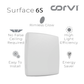 CORVI LED Surface 6S Square 15W | Dimmable, Driverless Ceiling Panel Light | Slim, Full Glow, No False Ceiling Required |  White 5700K (Pack of 5)