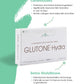 Glutone-Hydra | Setria Glutathione with Ceramosides Tablets for Dry Skin | For Glowing Hydrated Skin | Pack of 30 Tablets