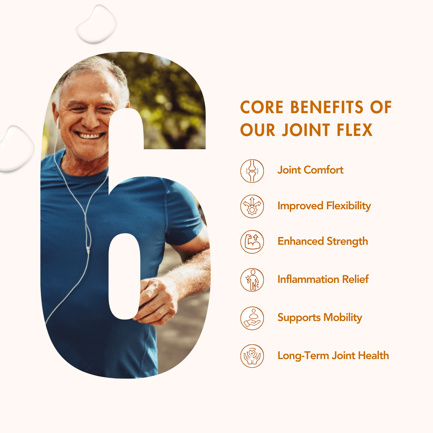 WishNew Wellness JOINT FLEX+ | Advanced Joint Support Formula with Glucosamine, Chondroitin & MSM | Enhances Mobility & Flexibility | 90 Tablets for Optimal Joint Health & Wellbeing