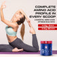 Apex Vitals Amino 9 | All 9 essential amino acids | Pre/Intra Workout Supplement | 4.9g EAA+2.6g BCAA | Natural & Fermented Plant Derived | 225g - 30 servings | Mojito