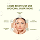 Wishnew Wellness LIPOSOMAL GLUTATHIONE Capsules - For Youthful & Radiant Skin | Immune Health | 30 Vegetarian Capsules - With Enhanced Bioavailability & Antioxidant Support | Suitable for Men & Women Pack of 2