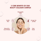 WishNew Wellness BEAUTY COLLAGEN COMPLEX | Enhanced Hair, Skin, Nails Health | 21 Servings of Nutrient-Rich Sachets | Hyaluronic Acid, Biotin, Vitamins C & E | Natural Chocolate Flavor