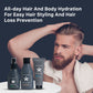 Muster Men Complete Grooming Set | Aloe Vera Hair & Body Gel | Deep Cleanse Shampoo & Conditioner | Anti-Odour Deo Stick | Daily Fresh Face Balm | Style Pro Hair & Beard Oil | Grooming Set for Men