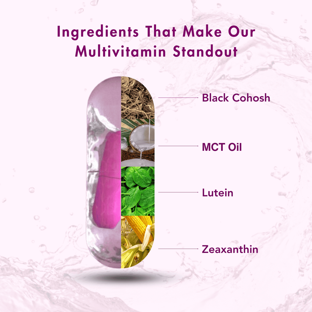 WishNew Wellness Daily Ritual Women's 50+ Multivitamin | Comprehensive Nutrient Blend for Menopause, Skin & Joint Health | 60 Delayed Release Oil Capsules for Optimal Absorption & Wellbeing Pack of 2