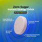 Reload Zero - Zero Sugar Instant Energy & Hydration Drink - Ice Current Flavour - 20 Effervescent Tablets