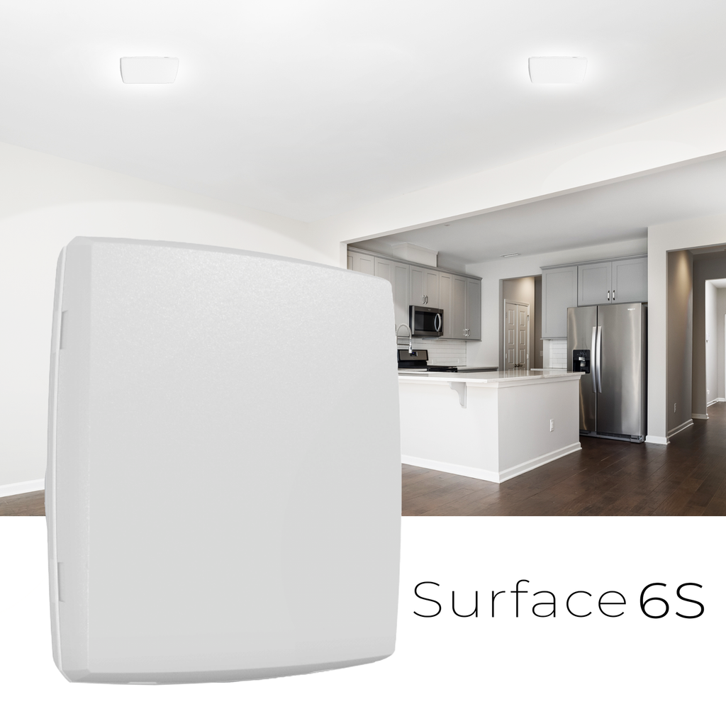 CORVI LED Surface 6S Square 15W | Dimmable, Driverless Ceiling Panel Light | Slim, Full Glow, No False Ceiling Required |  White 5700K (Pack of 3)