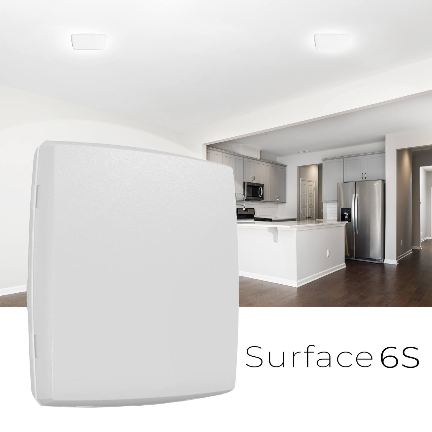 CORVI LED Surface 6S Square 15W | Dimmable, Driverless Ceiling Panel Light | Slim, Full Glow, No False Ceiling Required |  White 5700K (Pack of 3)