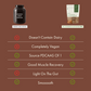 Cosmix No-Nonsense Plant Protein Pro | 26g Protein/Serve | Indonesian Cacao | Yeast Powered Plant-Based Protein | PDCAAS of 1 | Light On Gut, Superior Muscle Recovery - 500g