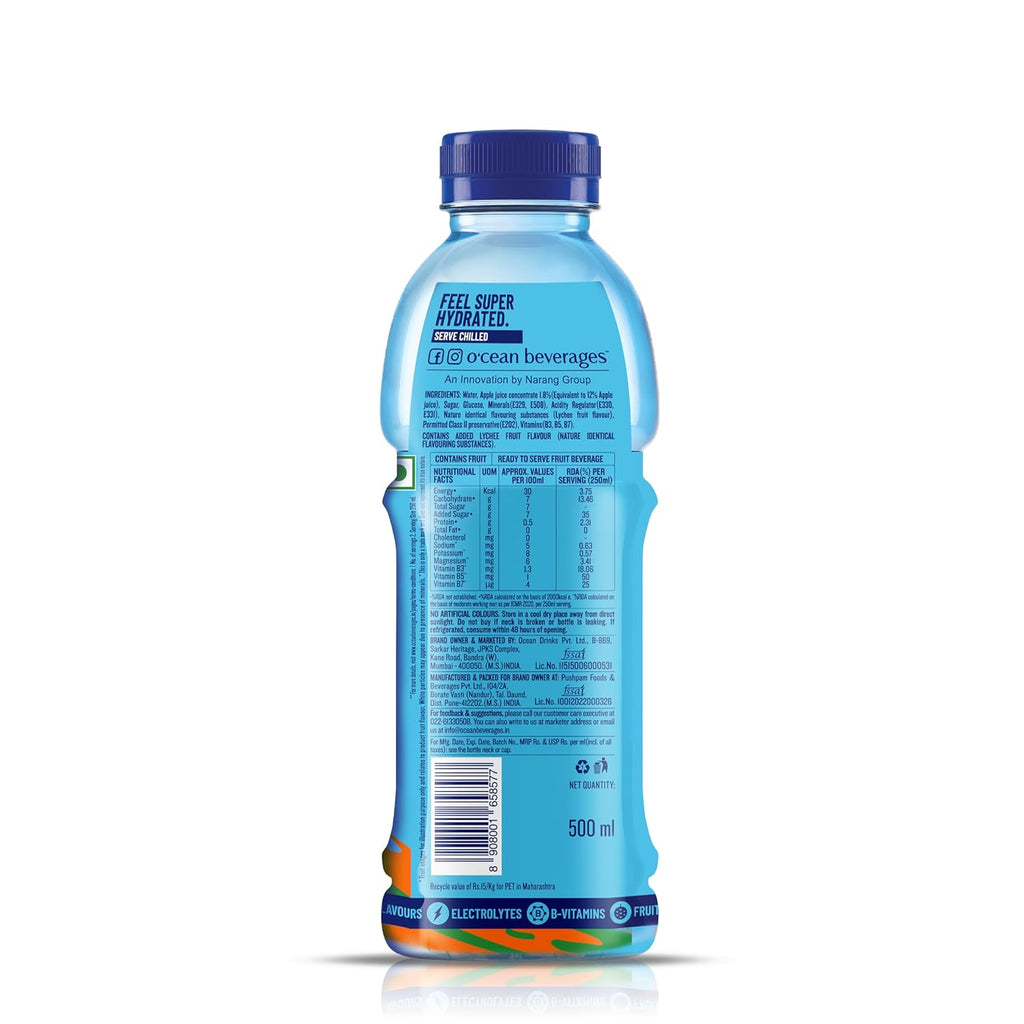 Ocean Fruit Drink Apple 500 ML (Lychee)