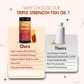WishNew Wellness DAILY RITUAL with Triple Strength Fish Oil & CoQ-10 | Enhanced Heart & Brain Health | 60 Liquid Capsules with CoQ10 Pellets | High Potency Omega-3, EPA, DHA for Wellbeing