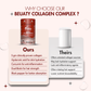 WishNew Wellness BEAUTY COLLAGEN COMPLEX | Enhanced Hair, Skin, Nails Health | 21 Servings of Nutrient-Rich Sachets | Hyaluronic Acid, Biotin, Vitamins C & E | Natural Chocolate Flavor Pack of 2