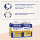 MediSORB Adult Diaper Pants | ExtraLarge (XL) |Waist 147-172 cm (58-68 inches) |High Absorbency 15 Hrs |Rash-Free |Leakproof |Breathable |Odourless |Elastic Waist |Men & Women | 10 Units, Pack of 1