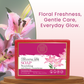 AROMABLUSH Rosy Radiance, Calming Calendula & Blooming Lily Combo Soap