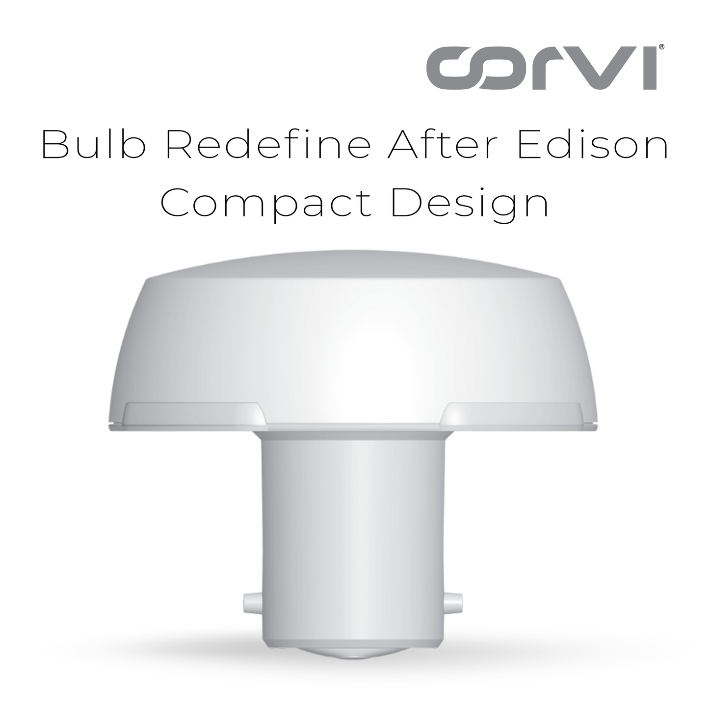 CORVI LED Bulb | 9 Watts illumination using 6 Watts power | B22, Compact Non-Protruding | 3000K Warm White Full Glow | Dimmable | 2 Year Warranty | Industry’s Best 3 star Rated Energy Saving Bulb (Pack of 1)