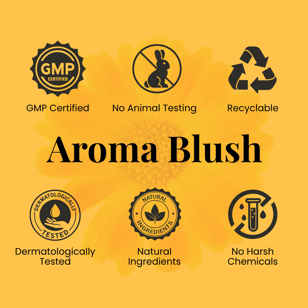 AROMA BLUSH  Calming Calendula shower gel  300 ML