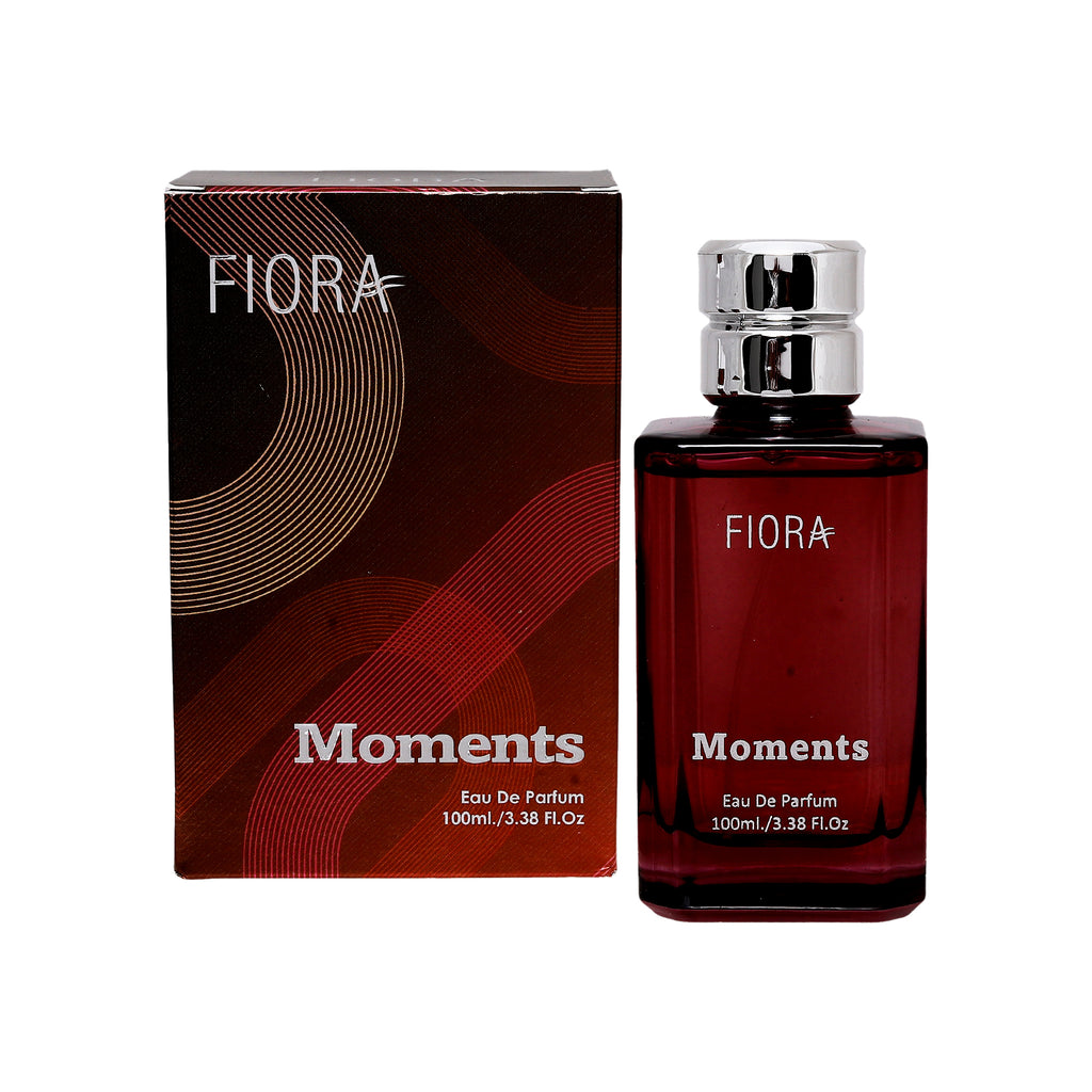 FIORA Moments Eau de Parfum | Long Lasting Luxury Fragrance | Premium EDP Perfume 100ml | Romantic and Memorable Scent for Daily Use