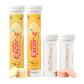 Glutone 1000 & Escor-Z Combo Pack| Setria L-Glutathione, Vitamin C Effervescent Tablets| Healthy Skin| 15 (2) + 20 (2) Tablets (Orange Flavour)