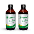 Cratus Li-verve Syrup Is a Ayurvedic Liver Tonic Protects From Liver diseases 200ml (Pack of 2)