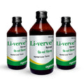 Cratus Li-verve Syrup Is a Ayurvedic Liver Tonic Protects From Liver diseases 200ml (Pack of 3)