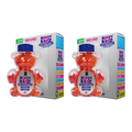 Happi Kidz Multivitamin Gummies For Kids - (60 Count Gummy Bears) - with 16 essential vitamins and minerals - Supports Growth and Immunity -Orange & Strawberry - Children above 2 years (Pack of 2)
