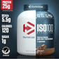 Dymatize Nutrition ISO 100 Whey Protein Powder - 2.3 Kg (Fudge Brownie)