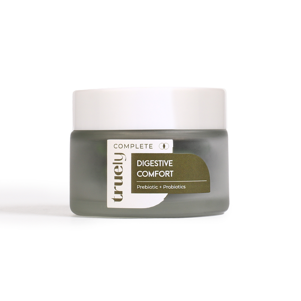 Truely Health Clinically Tested Complete Pre + Probiotic For Men & Women With 7 Vital Strains & Prebiotics For Focus, Skin, Digestion & Immunity|No Artificial Flavors|Vegan (Pack Of 1(30 Capsules)