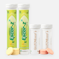 Glutone 1000 & Escor-Z Combo Pack| Setria L-Glutathione, Vitamin C Effervescent Tablets| Healthy Skin|Pack of 15 (2) + 20 (2) Tablets (Lime & Lemon Flavour)