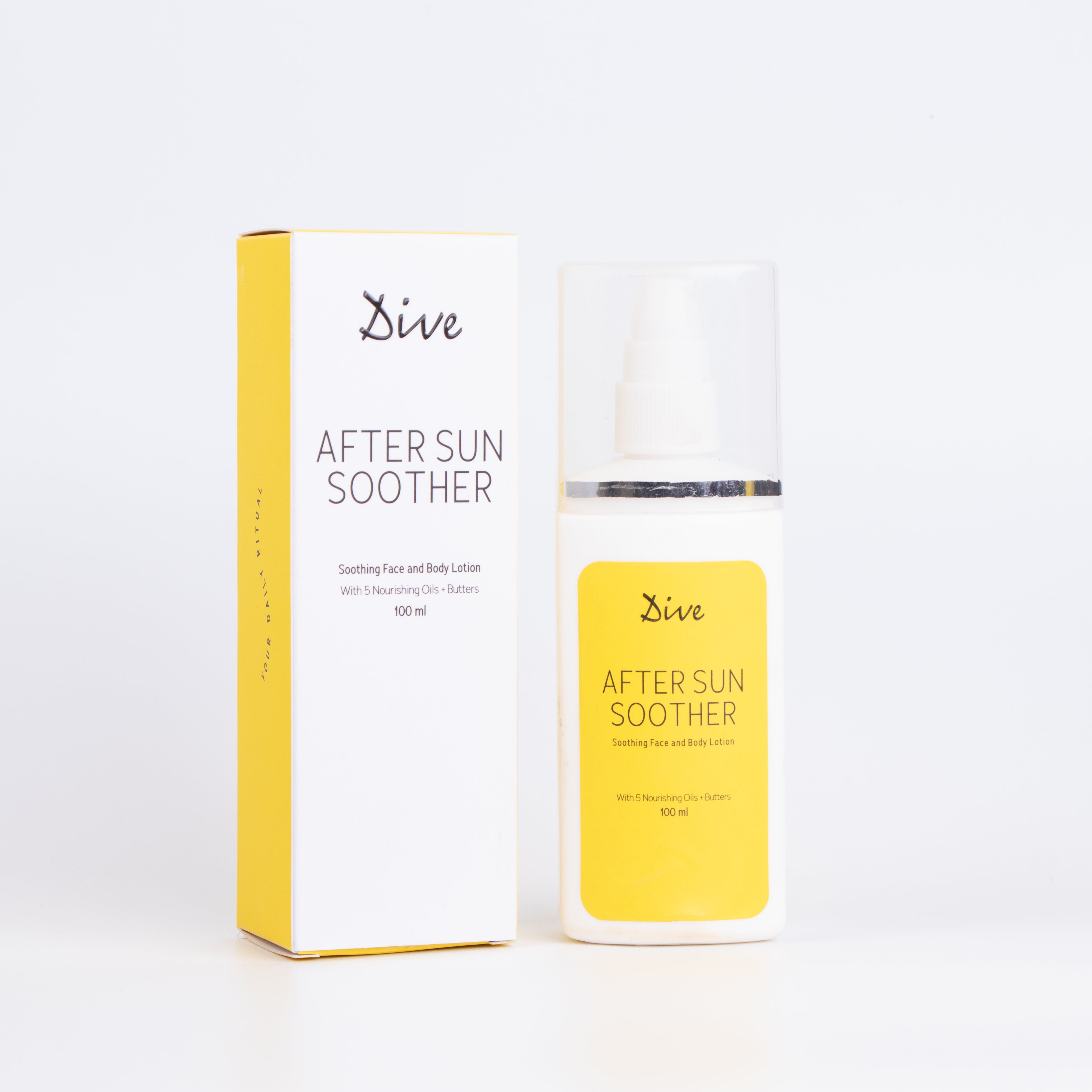 DIVE AFTER SUN SOOTHER | Non-Greasy, Triple Hydration and Nourishment | Sun-Damage Repair | Soothing Aromatherapy | Calming and Comforting