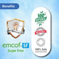 Emcof Ayurvedic Sugar-Free Cough Syrup: Relieve Your Cough Naturally with Our Herbal Formula - Buy Now for Fast Relief! (Pack of 6)
