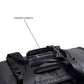 GODS Capo Travel and Gym Duffel Bag with Dedicated Shoe Compartment(40 Ltrs, Black)
