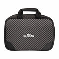 GODS Utility Kit,Toiletry kit with Clear View Compartments, Easy Carry Handle(Carbon Fibre)